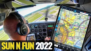 SUN N FUN 2022 | Lake Parker Arrival with ForeFlight