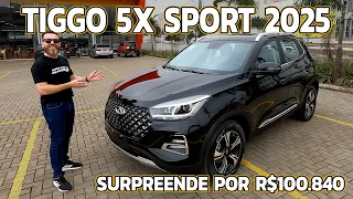 TIGGO 5X SPORT 2025 - Baixou De Valor Ficando Mega Competitivo!