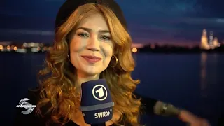 Palina Rojinski  Scharlachrote Segel in St  Petersburg   FIFA WM 2018   Sportschau