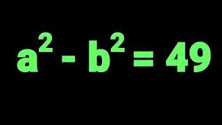 math olympiad || how to solve for a and b in this equation