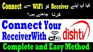 Connect your receiver with any WiFi.