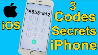 3 codes secrets iPhone !