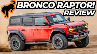 Is It Better Than A Ranger Raptor? (Ford Bronco Raptor 2023 Review)