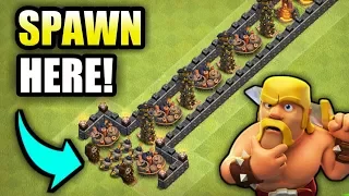 THE ULTIMATE TROLL BASE COMPILATION ATTACKS LIVE CoC 2016! - Clash of Clans