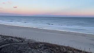 2024 January sunrise in Ocean City, MD