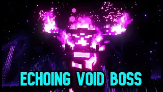 Minecraft Dungeons Echoing Void DLC Boss + Ending Cutscene