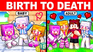 Birth To Death With MY CRAZY FAN GIRLS... (Minecraft)