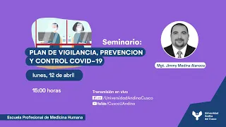 SEMINARIO: PLAN DE VIGILANCIA, PREVENCION Y CONTROL COVID-19