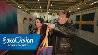Isaaks Backstage-Tour beim ESC 2024 in Malmö | Alles Eurovision | NDR