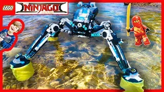 Lego Ningago Movie Water Strider Really Floats!