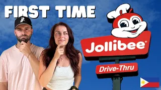 British tourists try Jollibee for the first time! (OMG) 🇵🇭