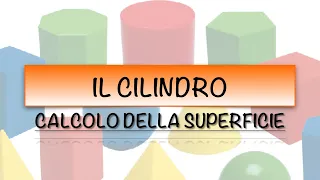 Il cilindro - calcolare la superficie laterale e totale del cilindro - solidi di rotazione