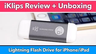 iKlips Lightning Flash Drive Review for iPhone & iPad - Is This The Best Flash Drive for iOS?