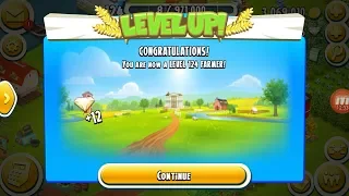 Level up 124 / Hay Day gameplay