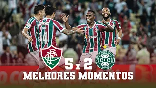 FLUMINENSE 5 X 2 CORITIBA | CAMPEONATO BRASILEIRO 2022 | MELHORES MOMENTOS