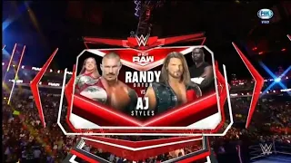 Randy Orton Vs AJ Styles - WWE Raw 20/09/2021 (En Español)