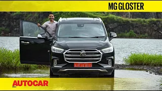 2020 MG Gloster review - XL-sized SUV that offers more of everything | First Drive | Autocar India