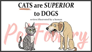 Cats Are Superior To Dogs - Funny Pet Comics | Pet_Foolery Comic Dub