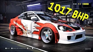 Need for Speed Heat - 1017 BHP Acura RSX-S 2004 - Tuning & Customization Car (PC HD) [1080p60FPS]