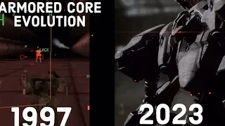 Evolution of Armored Core Games (1997-2023)