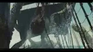 Piratas del caribe 2 El cofre del hombre muerto - Disparo de Jack Sparrow