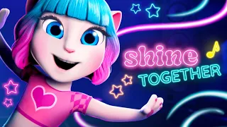 ✨🎵 ОФИЦИАЛЬНЫЙ КЛИП НА ПЕСНЮ «Shine Together» 🎵✨ Говорящая Анджела