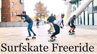 Surfskate Freeride session