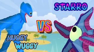 Giant Huggy Wuggy vs Starro | Creepy Giants Tournament | Monster Animation