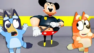 Bluey & Bingo Escape MICKEY MOUSE PRISON!