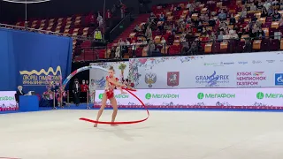 Dina Averina- Ribbon GP Moscow 2021 AA 24.90