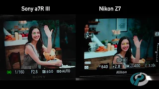 Nikon Z7 Eye Detection AF compared to Sony a7R III by DPReview.com