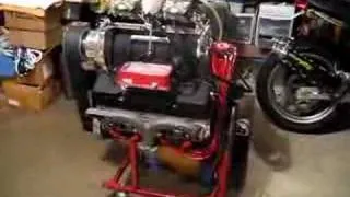 383 with 8-71 blower (first startup)