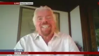 RICHARD BRANSON DREAMS OF FLYING AT 23,000 KPH - BBC NEWS