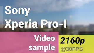 4K 2160p 30fps (telephoto camera) - Sony Xperia Pro-I video sample
