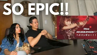 BABYMETAL - HEADBANGER へドバンギャー (MOAMETAL ver) Moabanger [Couple Reacts]