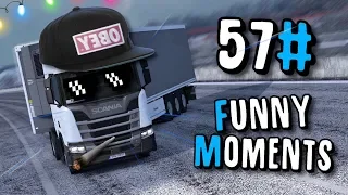 Euro Truck Simulator 2 Multiplayer | IDIOTS ON THE ROAD  &  Funny Moments 57# | Toast 🚚