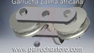 Garrucha para palma africana | Pulley for oil palm
