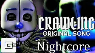 "Crawling" FNaF SL SONG BY CG5 NIGHTCORE.