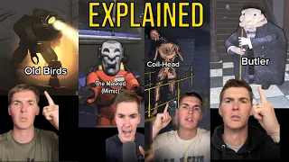 All Lethal Company Monsters Explained (TikTok Compilation)