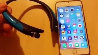 How to pair LG Tone Active HBS-850 bluetooth to Iphone 6