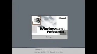 Windows 2000 Beta 3 Startup Effects
