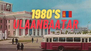 Ulaanbaatar in the 1980s | HD footage | Nostalgic Memory