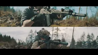 M4 vs AK-74m recoil by Garand Thumb (links of the original videos in the description down below)