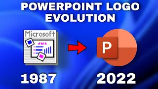 Windows Icon Evolution : Powerpoint |Evolution of Microsoft Office Powerpoint(1987-2022)| Factonian