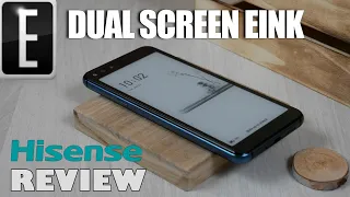 DUAL-SCREEN EINK Smartphone by Hisense | A6L Review