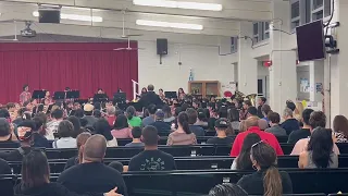 Niu Valley Middle School Beginning Band: Spring Concert 2024