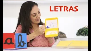 COMO ENSINAR AS LETRAS - MÉTODO SENSORIAL