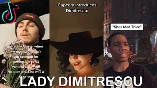 TikTok Simping For Lady Dimitrescu From Resident Evil 8 Village Compilation