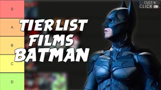 TIER LIST : Les films BATMAN, les meilleurs et les pires