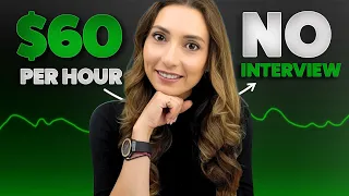 5 No interview $60 / Hour Online Work from Home Jobs